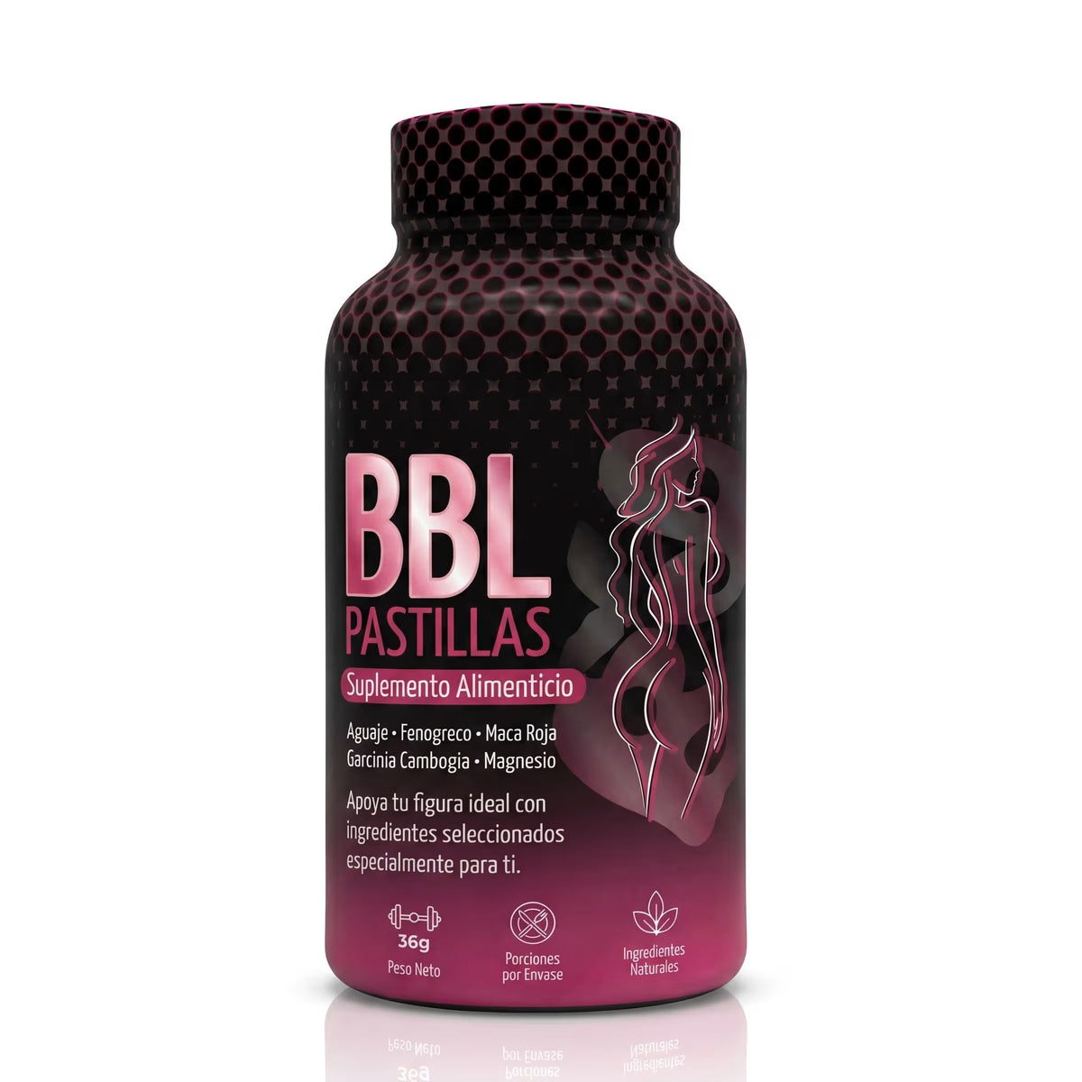BBL AGUAJE MÁS GLUTEOS Y MÁS PIERNAS 30 CAPS